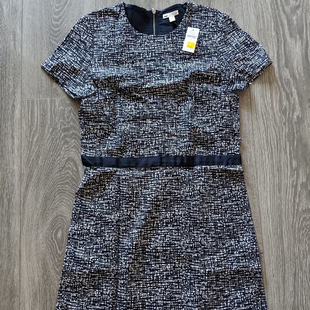GAP Dress Knee-length Check Plaid Formal Attire